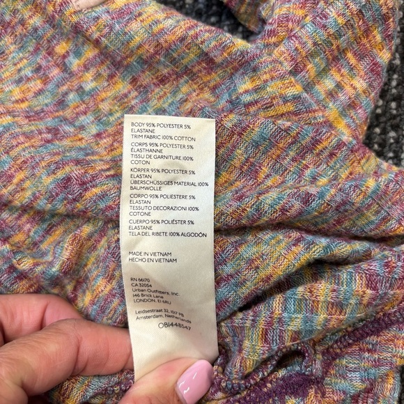 Anthropologie Puff-Sleeved Knit Henley Top Blouse Size Small - Picture 13 of 13